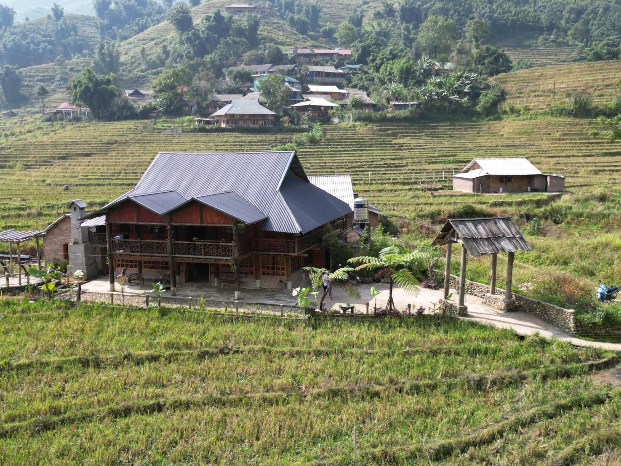 Apartmán H'Mong Eco House Lao Cai Exteriér fotografie